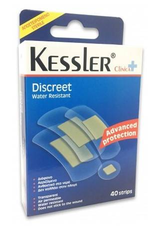 KESSLER DISCREET 40PCS MIXED KW.E06, Plasters